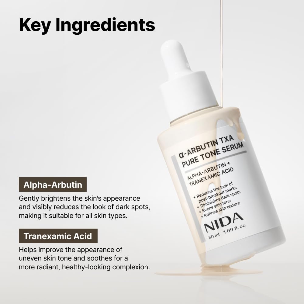 NIDA α-Arbutin TXA Pure Tone Serum (50ml)