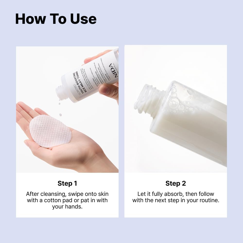 NIDA Youth-Boosting Rice Milky Toner (150ml)
