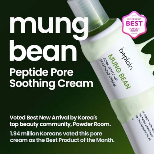 BEPLAIN Mung Bean Pore Tight-Up Soothing Cream (60ml)