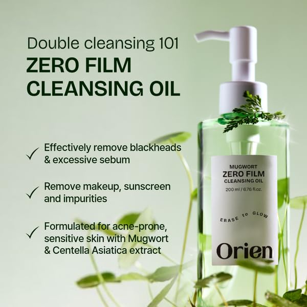 Orien Mugwort Zero Film Cleansing Oil (200ml)