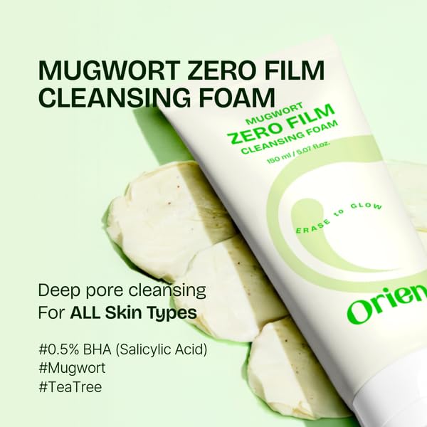 Orien Mugwort Zero Film Cleansing Foam (150ml)