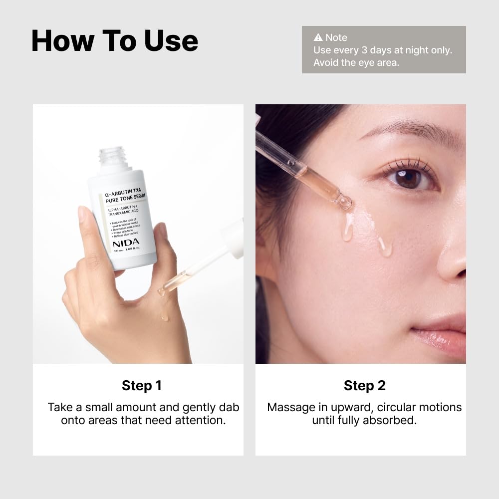 NIDA α-Arbutin TXA Pure Tone Serum (50ml)