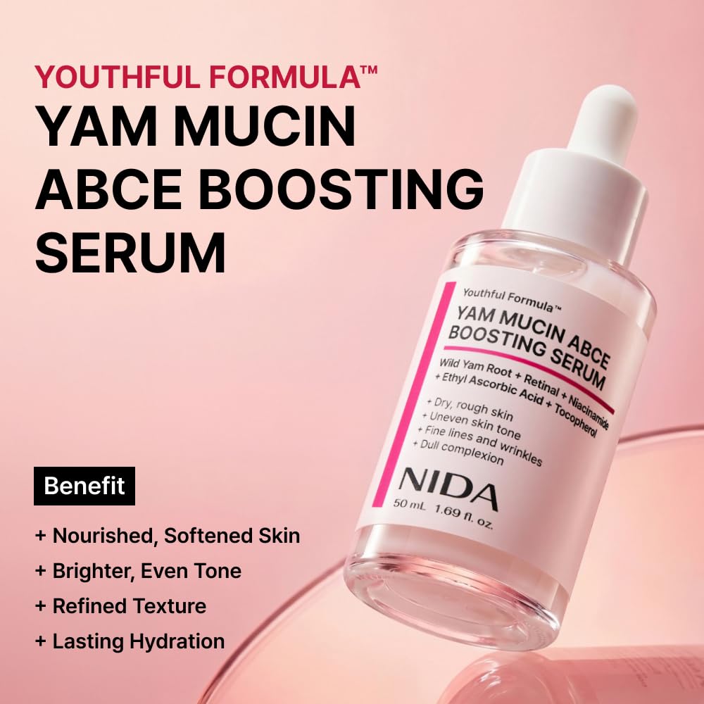 NIDA Youthful Formula Yam Mucin ABCE Boosting Serum (50ml)
