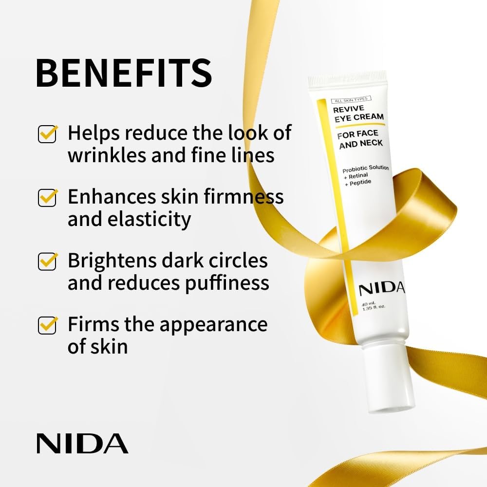 NIDA Revive Eye Cream For Face And Neck (40ml)