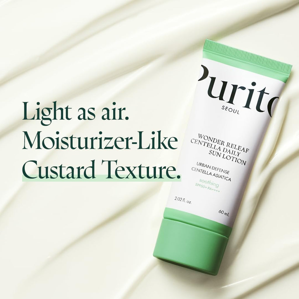 Purito Seoul Wonder Releaf Centella Daily Sun Lotion SPF50 (60ml)
