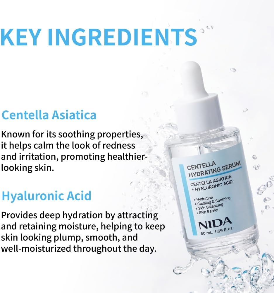 NIDA Centella Hydrating Serum (50ml)