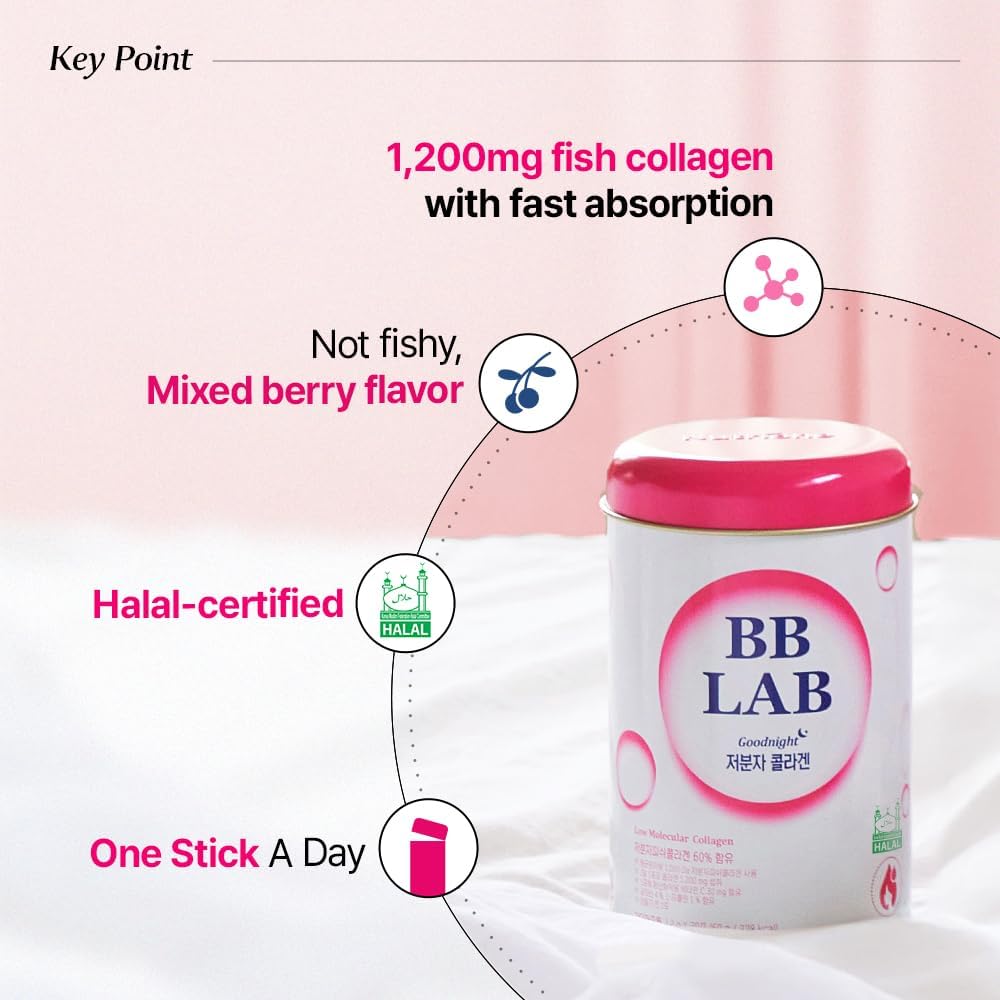 BB LAB Good Night Collagen Low-Molecular Weight Collagen (30 sticks)
