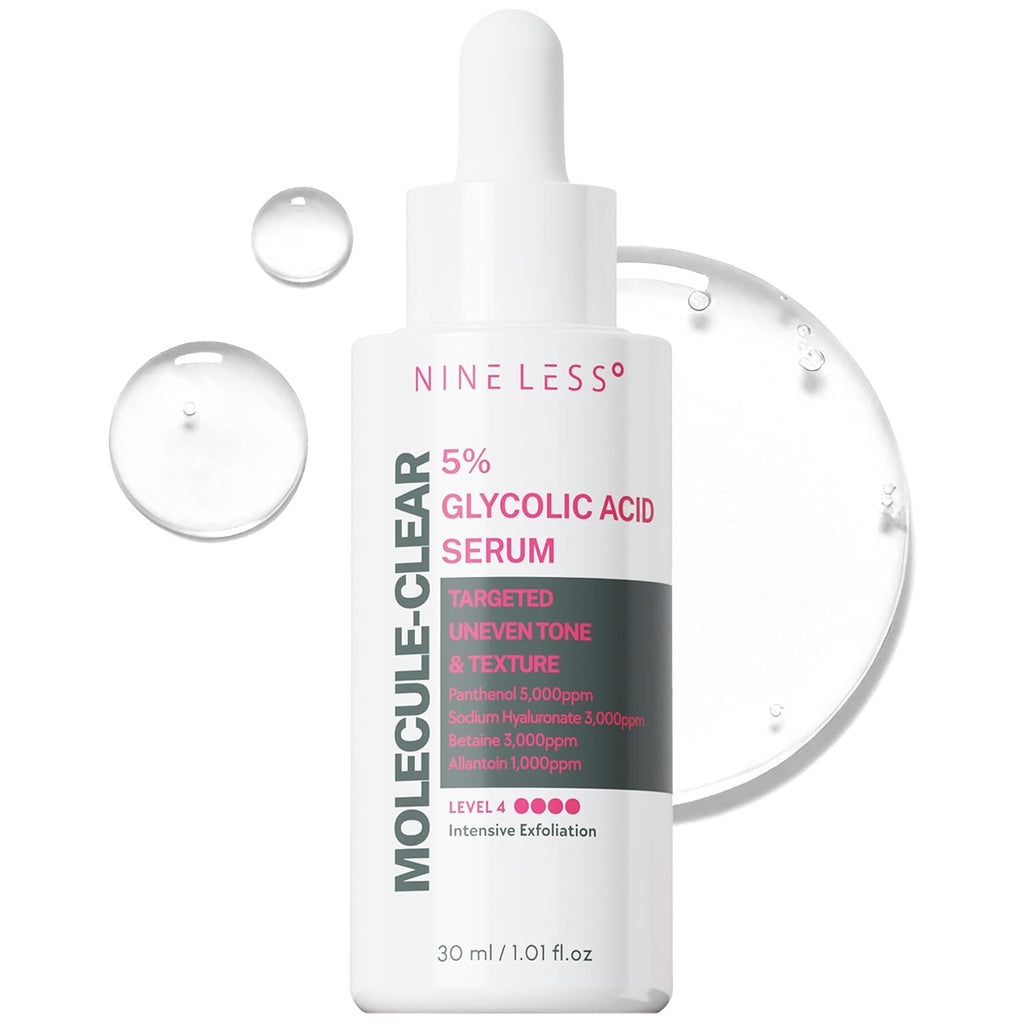 NINELESS Molecule-Clear 5% Glycolic Acid Serum (30ml)