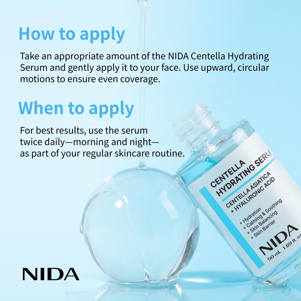 NIDA Centella Hydrating Serum (50ml)
