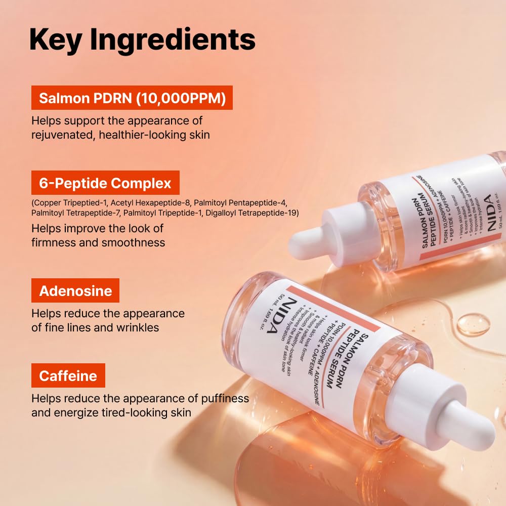 NIDA Salmon PDRN Peptide Serum (50ml)