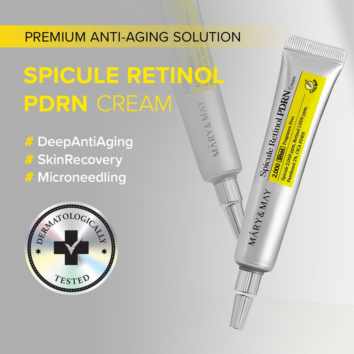 Mary&May Spicule Retinol PDRN Cream (15g)