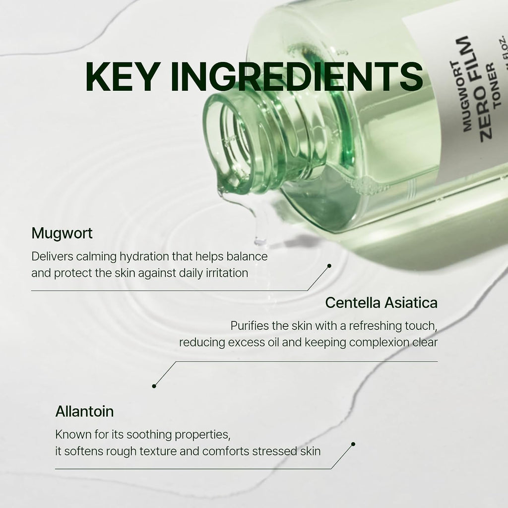 Orien Mugwort Zero Film Toner (160ml)