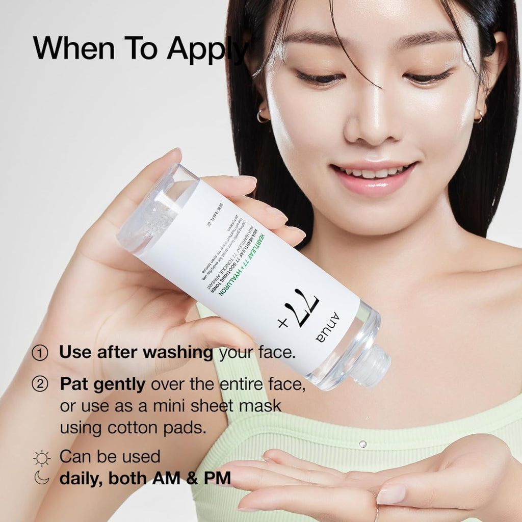 Anua heartleaf 77 soothing toner mini (40ml)