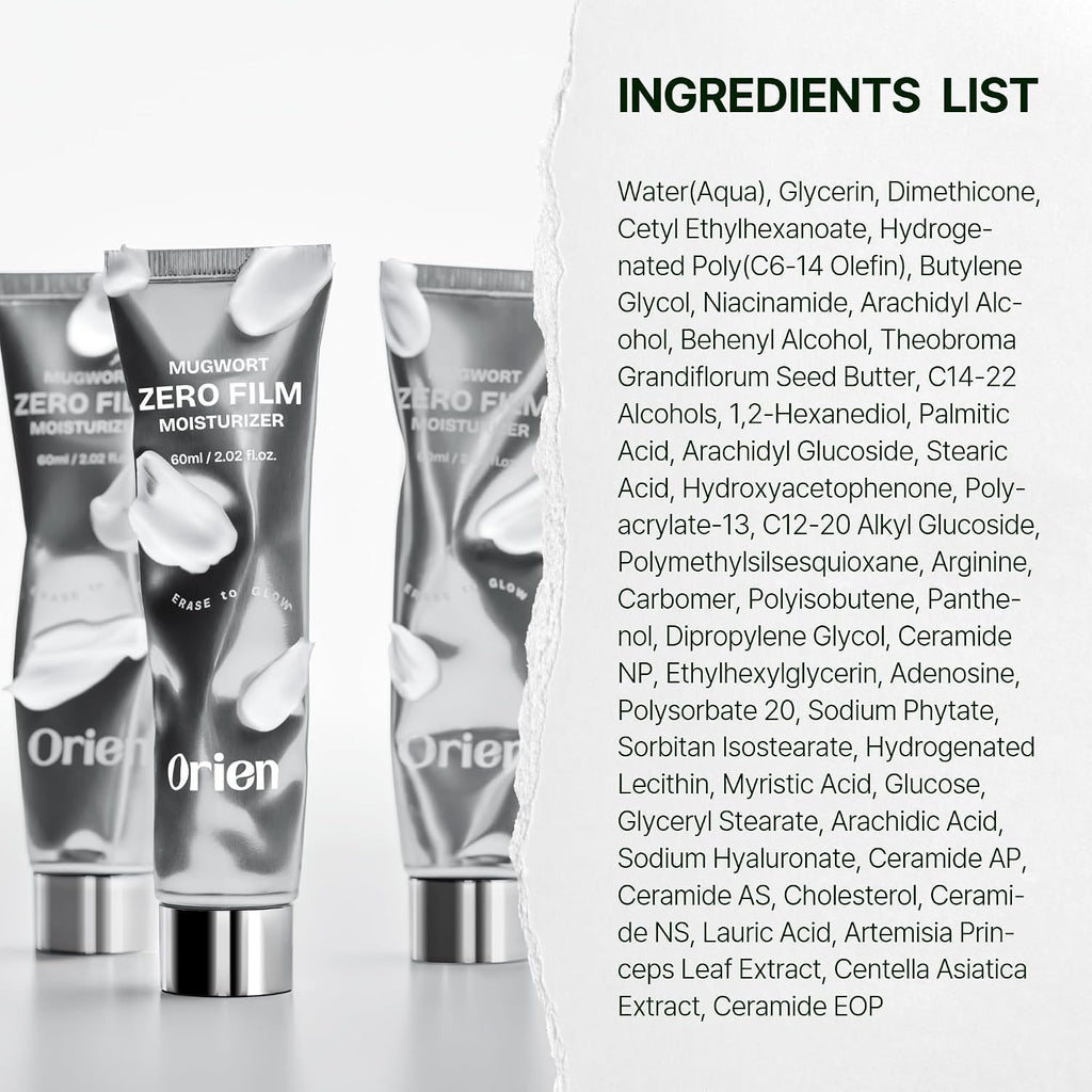 Orien Mugwort Zero Film Moisturizer (60ml)