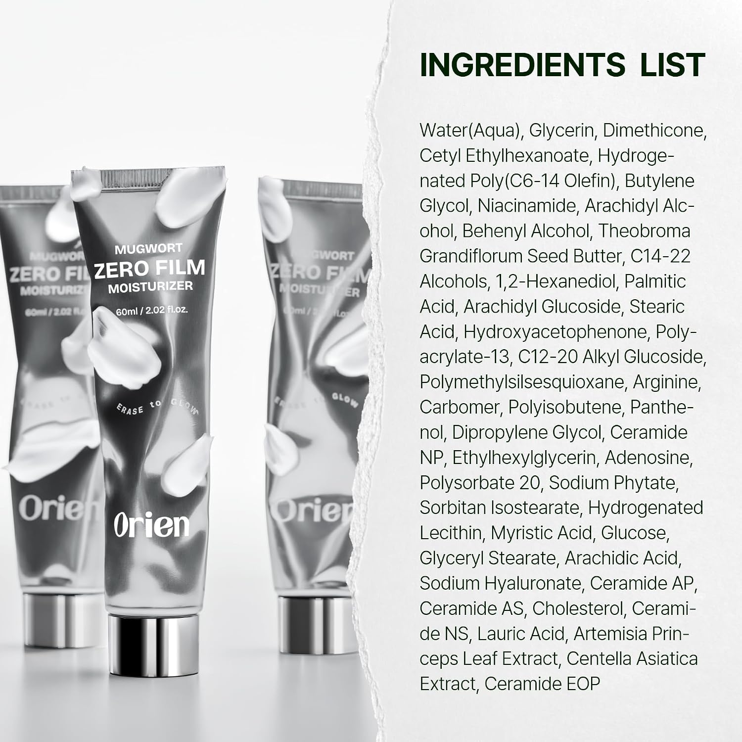 Orien Mugwort Zero Film Moisturizer (60ml)
