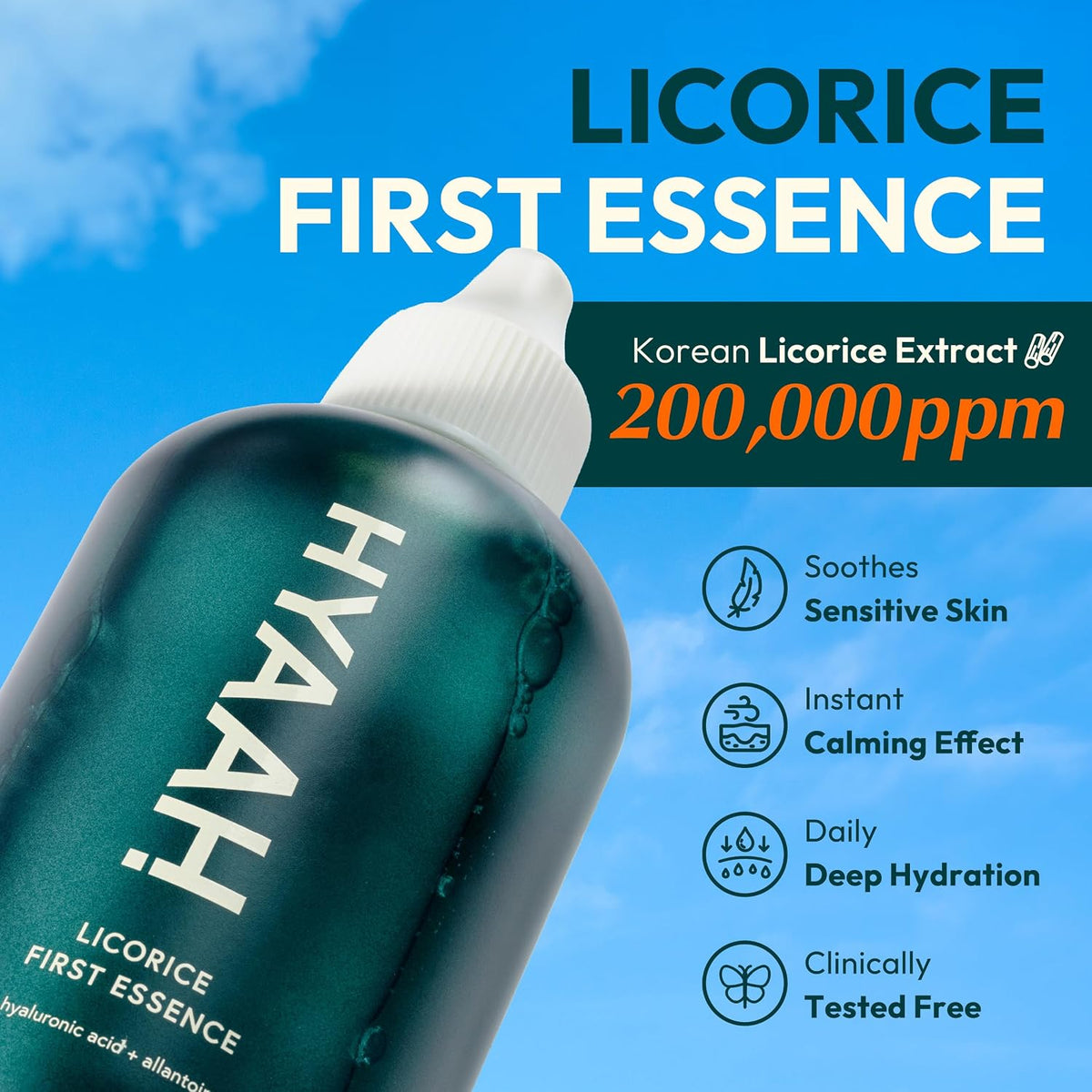 HYAAH Licorice First Essence (200ml)