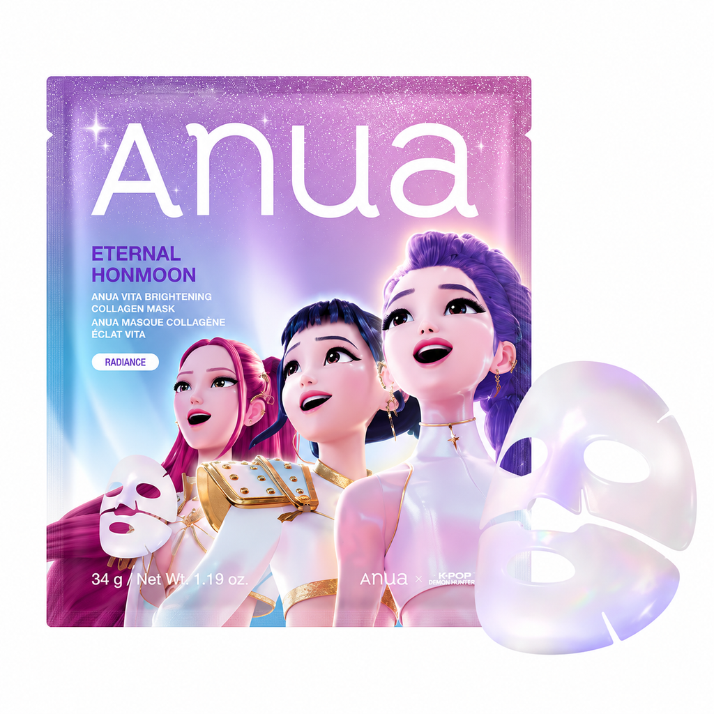 Anua x KDH vita brightening collagen mask 34g (1pc)