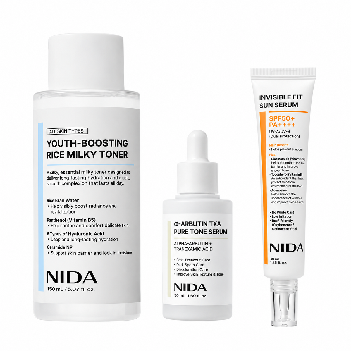 NIDA Dark Spot & Brightening Trio
