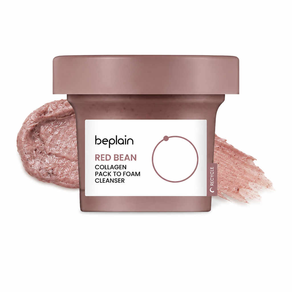 BEPLAIN Red Bean Collagen Pack to Foam Cleanser (100ml)