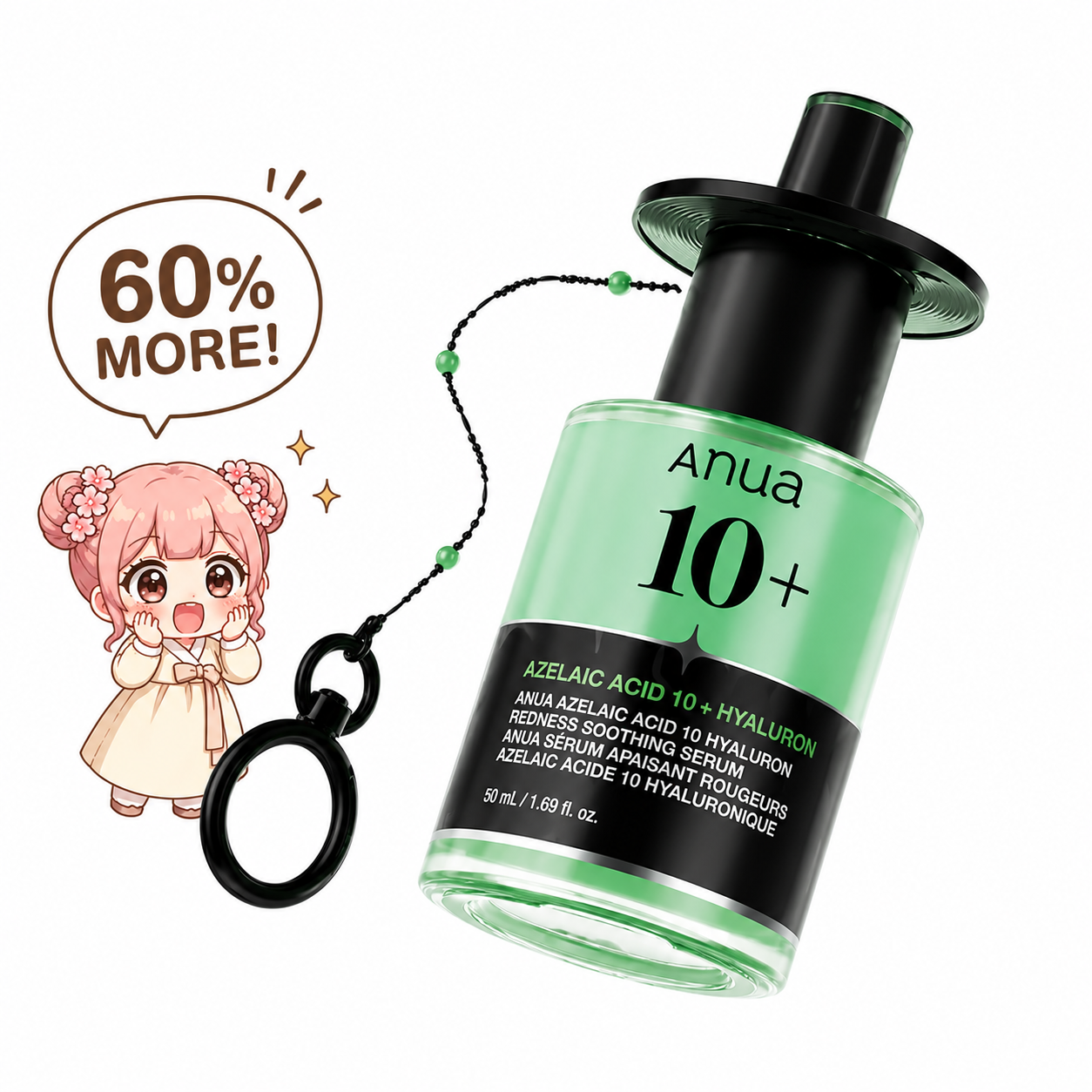 Anua x KDH Acid 10 Hyaluron Redness Soothing Serum (50ml)