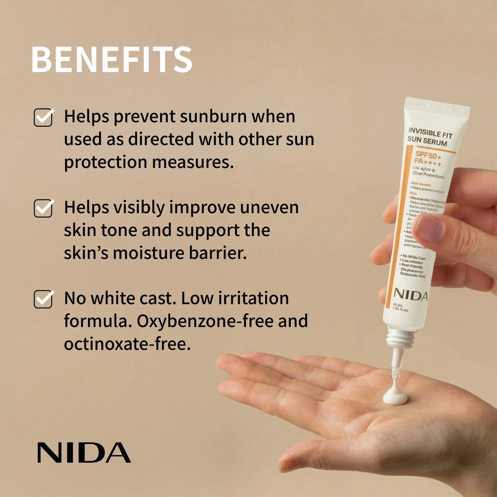 NIDA Invisible Fit Sun Serum (40ml)