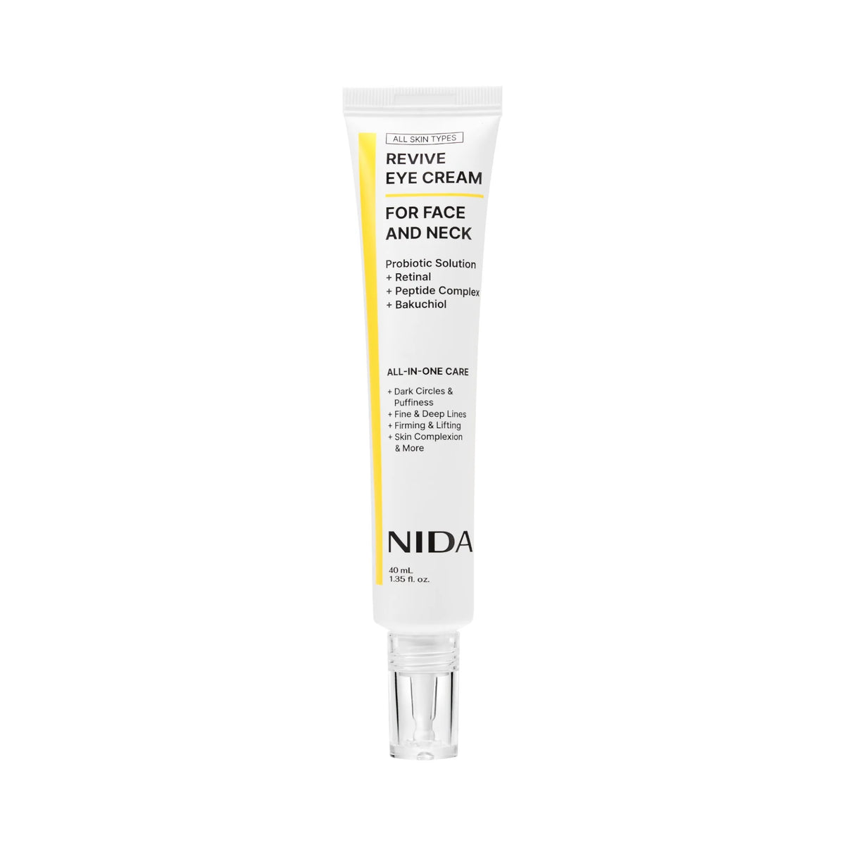NIDA Revive Cream For Eyes, Face And Neck (40ml)