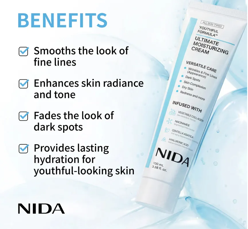NIDA Youthful Formula Ultimate Moisturizing Cream (100ml)