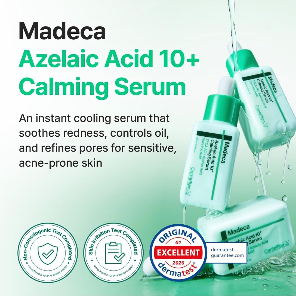 Madeca Azelaic Acid 10+ Calming Serum (30ml)