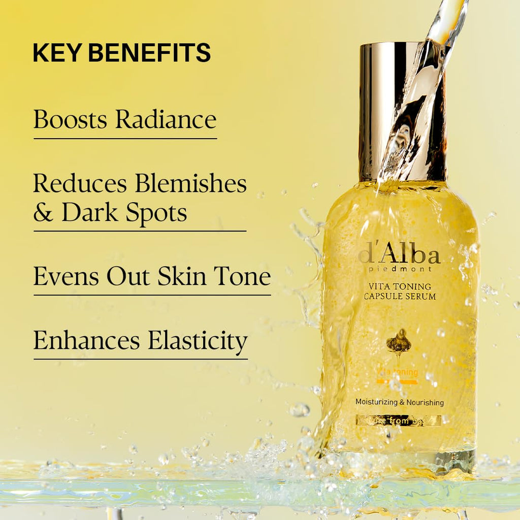 d'Alba Piedmont Vita Toning Anti-Aging Capsule Serum (50ml)