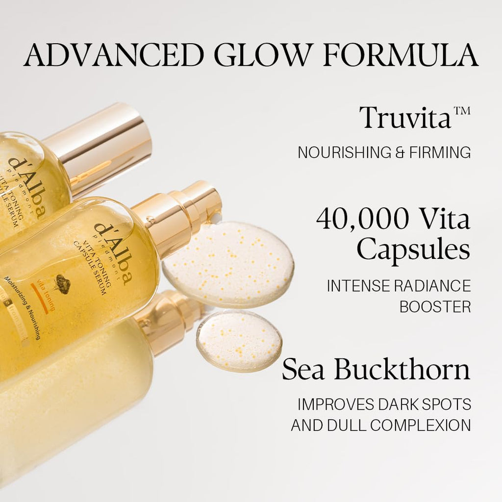 d'Alba Piedmont Vita Toning Anti-Aging Capsule Serum (50ml)