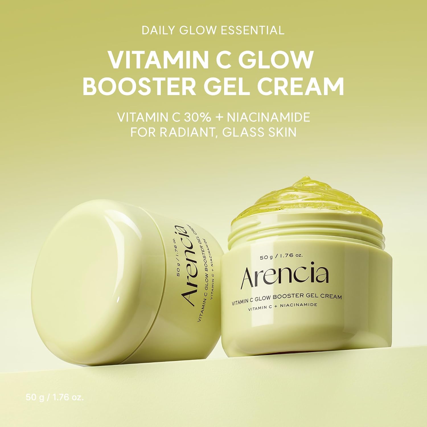 Arencia Vitamin C Glow Booster Gel Cream (50g)