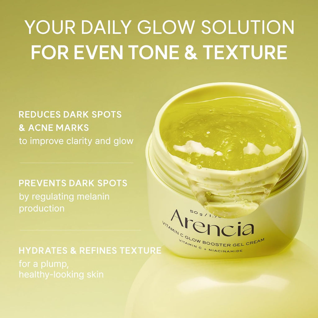 Arencia Vitamin C Glow Booster Gel Cream (50g)