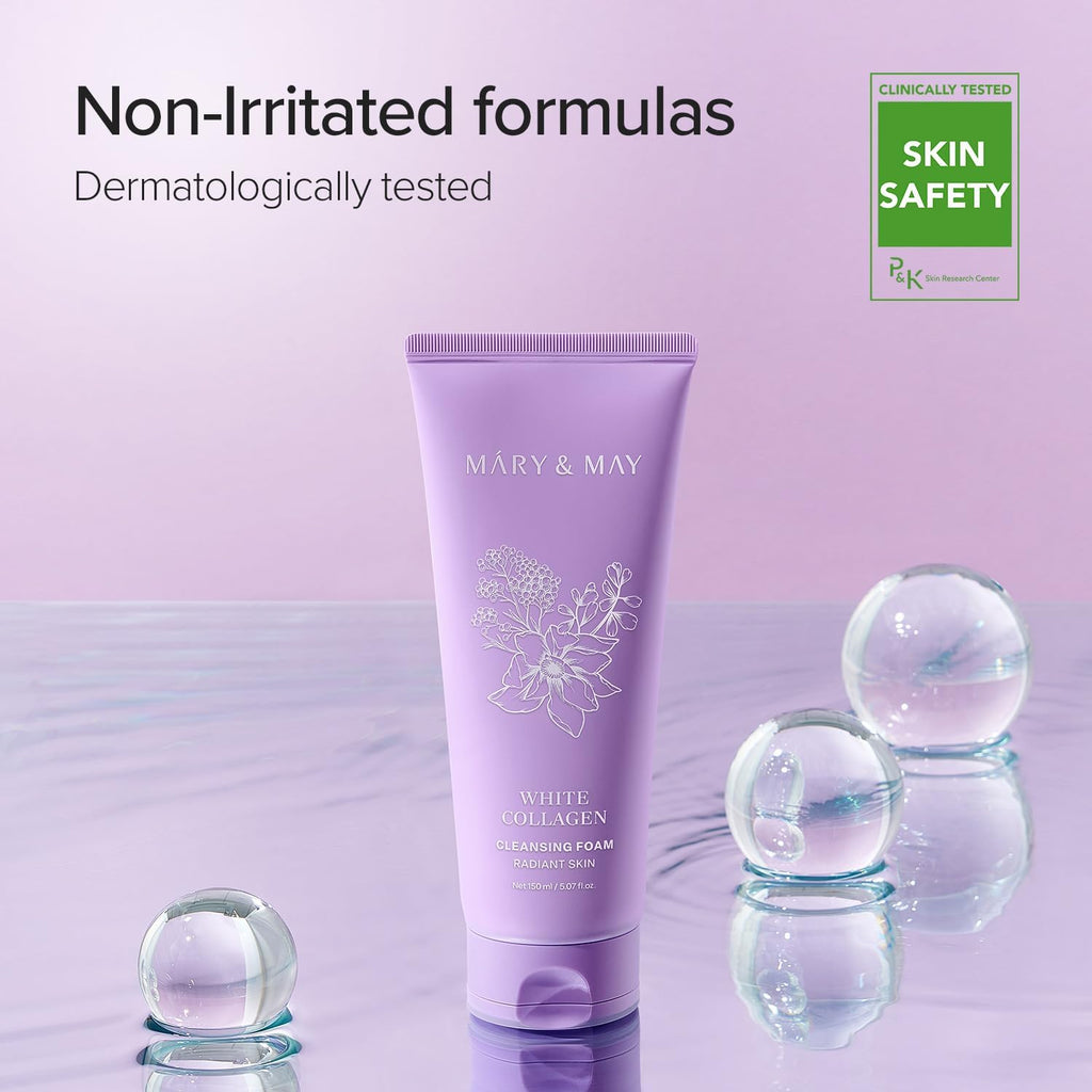 Mary&May White Collagen cleansing foam (150ml)
