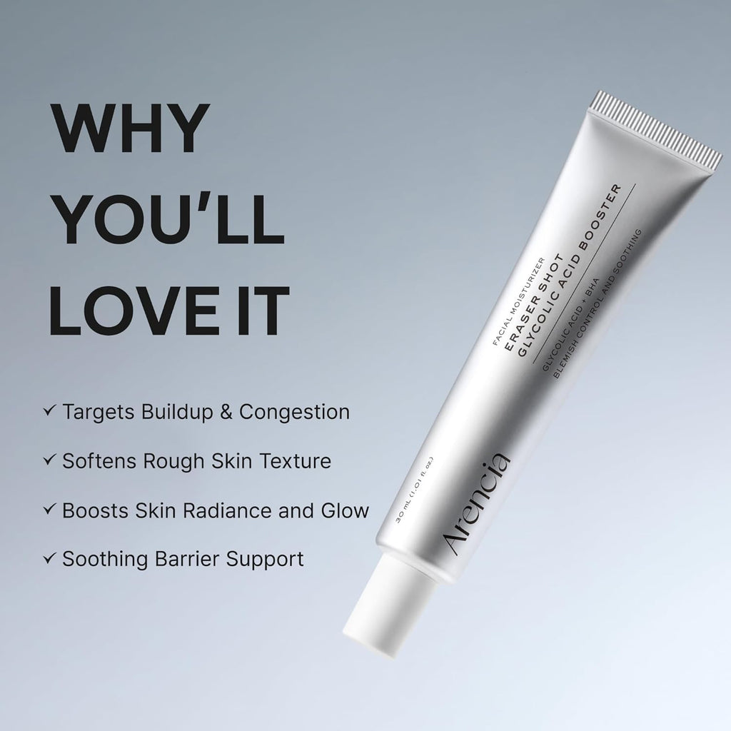 ARENCIA Eraser Shot Glycolic Acid Booster (30ml)