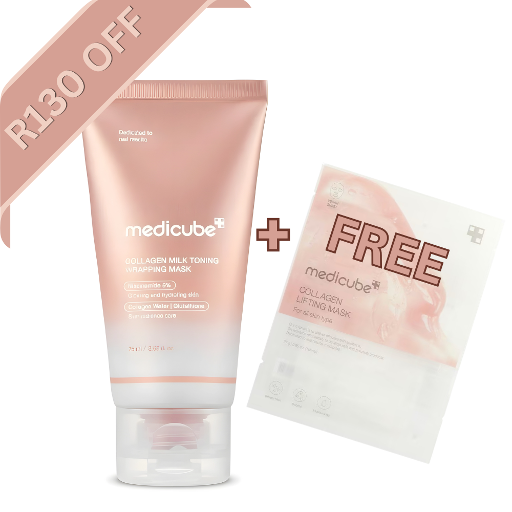 Medicube milk toning wrapping mask (70ml)