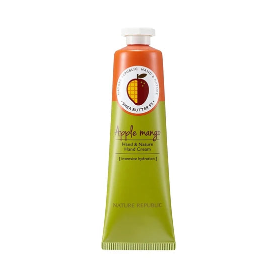 Nature Republic HAND & NATURE APPLE MANGO JELLY HAND CREAM (30g)