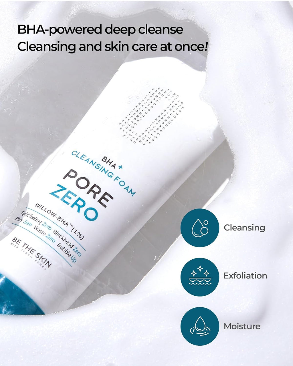 Be The Skin BHA+ PORE ZERO Cleansing Foam (150ml)