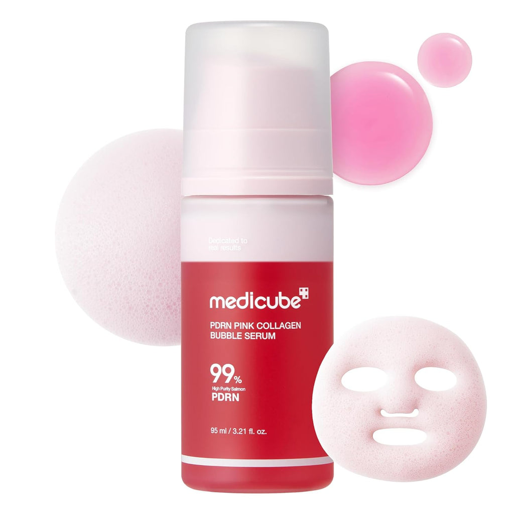 PDRN pink collagen bubble serum (95ml)