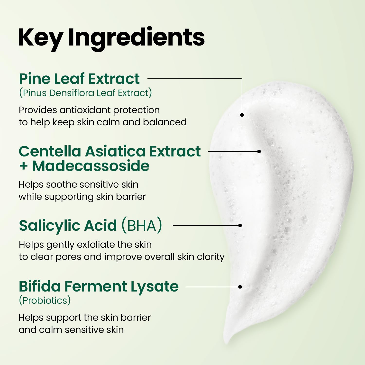 K-Secret - SEOUL 1988 Pine Cica 1% + Probiotics Cleansing Foam (150ml)