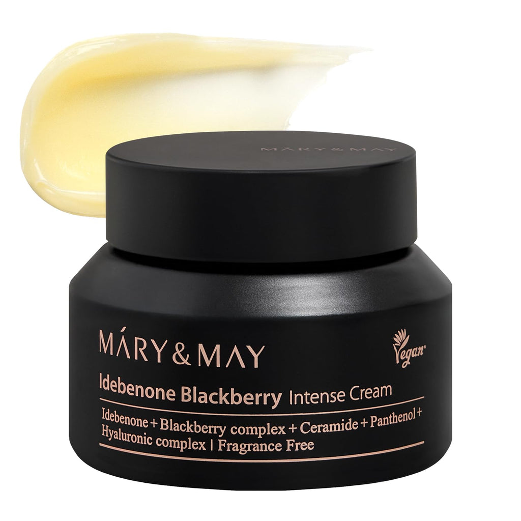 Mary&May Idebenone + Blackberry complex intensive total care cream (70g)