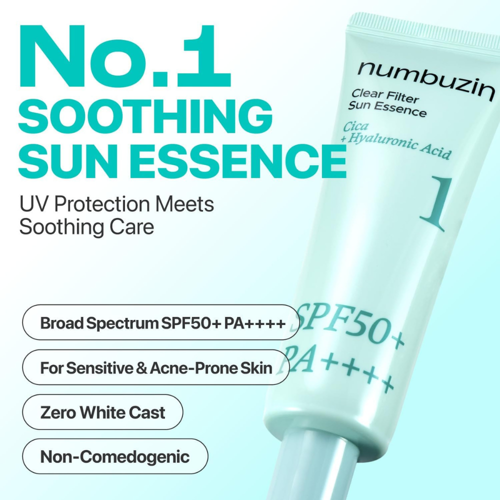 No.1 Clear Filter Sun Essence 50ml SPF+ PA++++