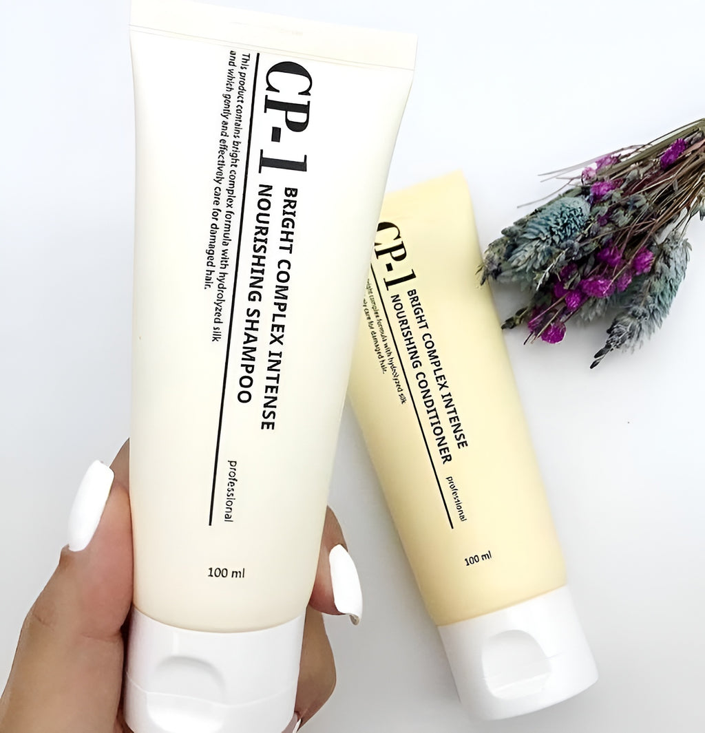 cp-1 bright complex intense nourishing shampoo & conditioner set (100ml+100ml)