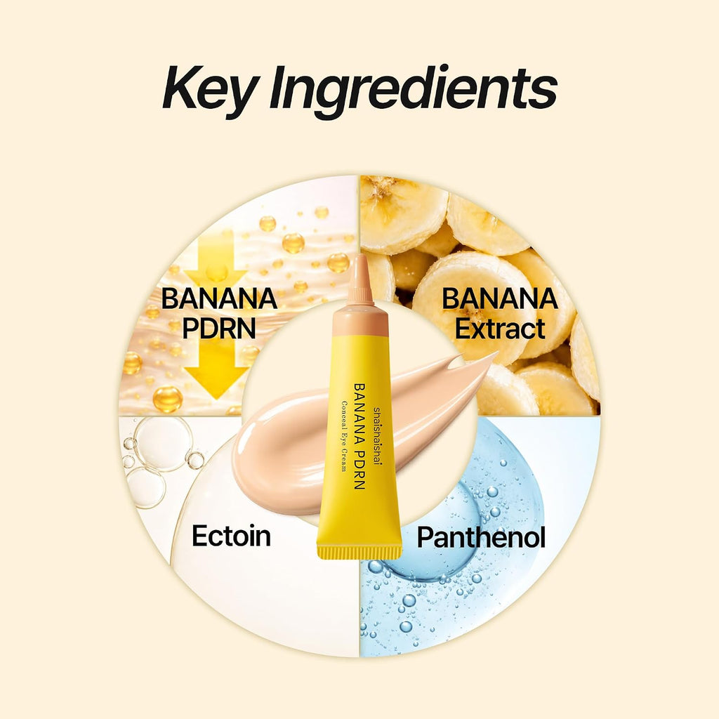 SHAISHAISHAI Banana PDRN Tinted Eye Cream (15g)