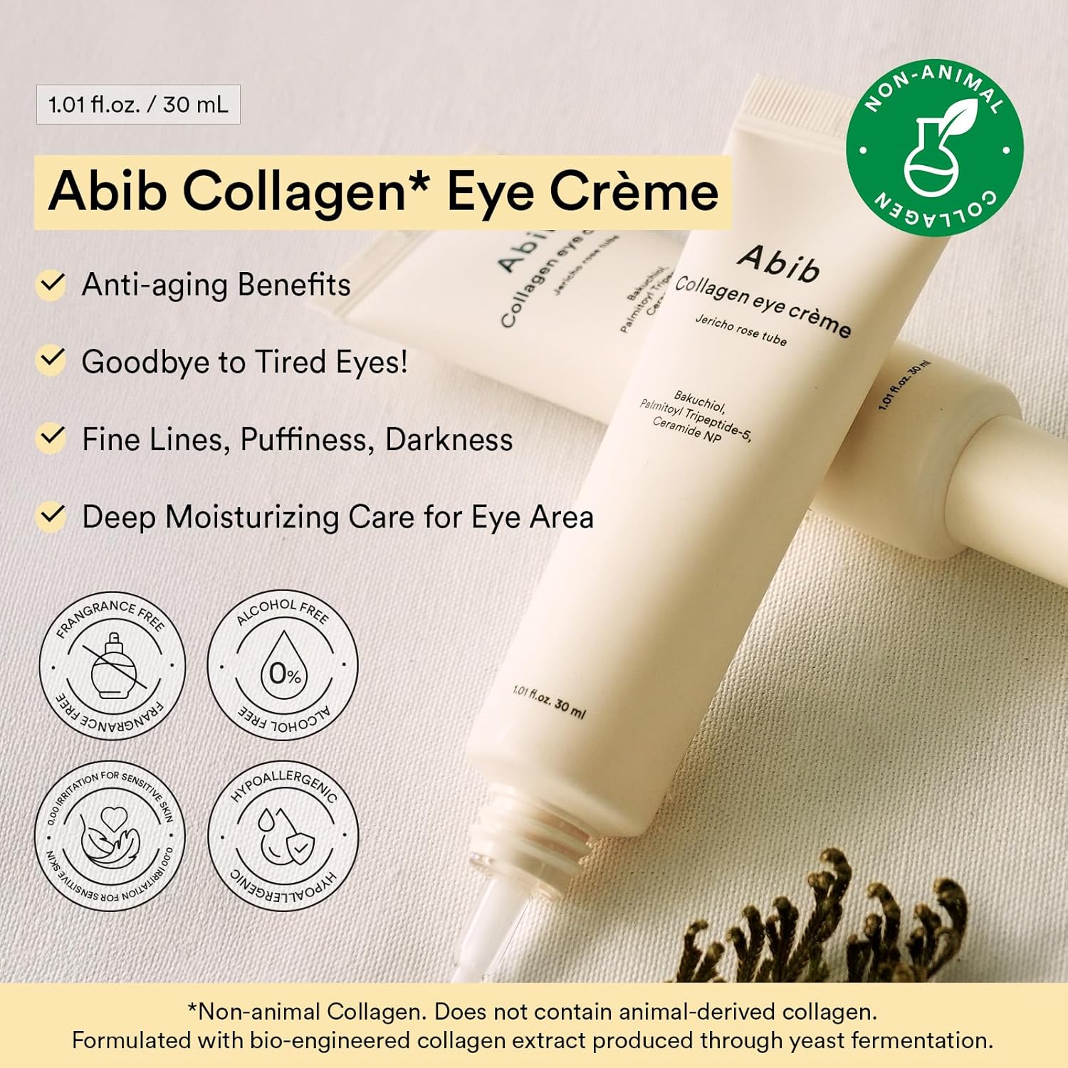 Abib Collagen Eye Crème Jericho Rose tube (30ml)