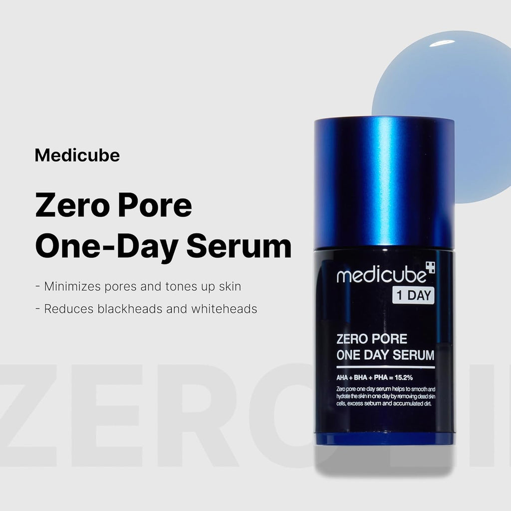 Medicube zero pore one day peptide serum (30ml)