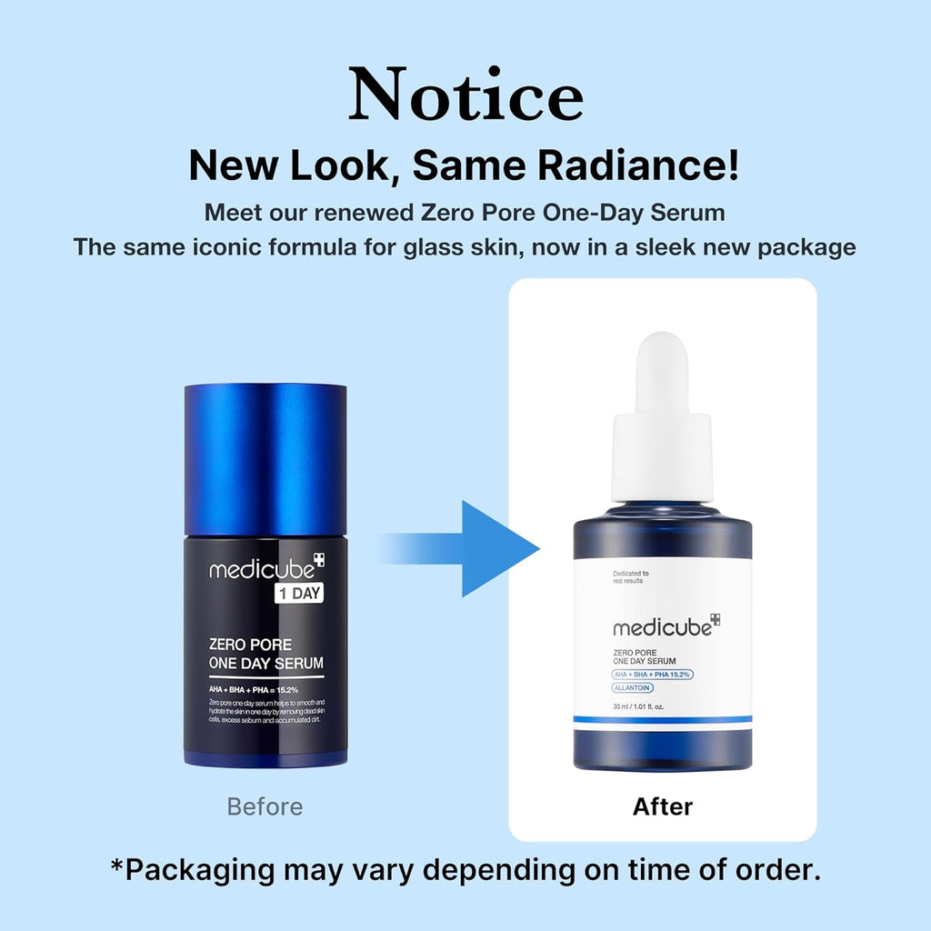 Medicube zero pore one day peptide serum (30ml)