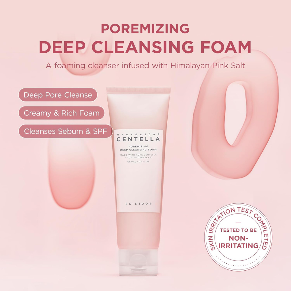 Madagascar Centella Poremizing Deep Cleansing Foam (125ml)