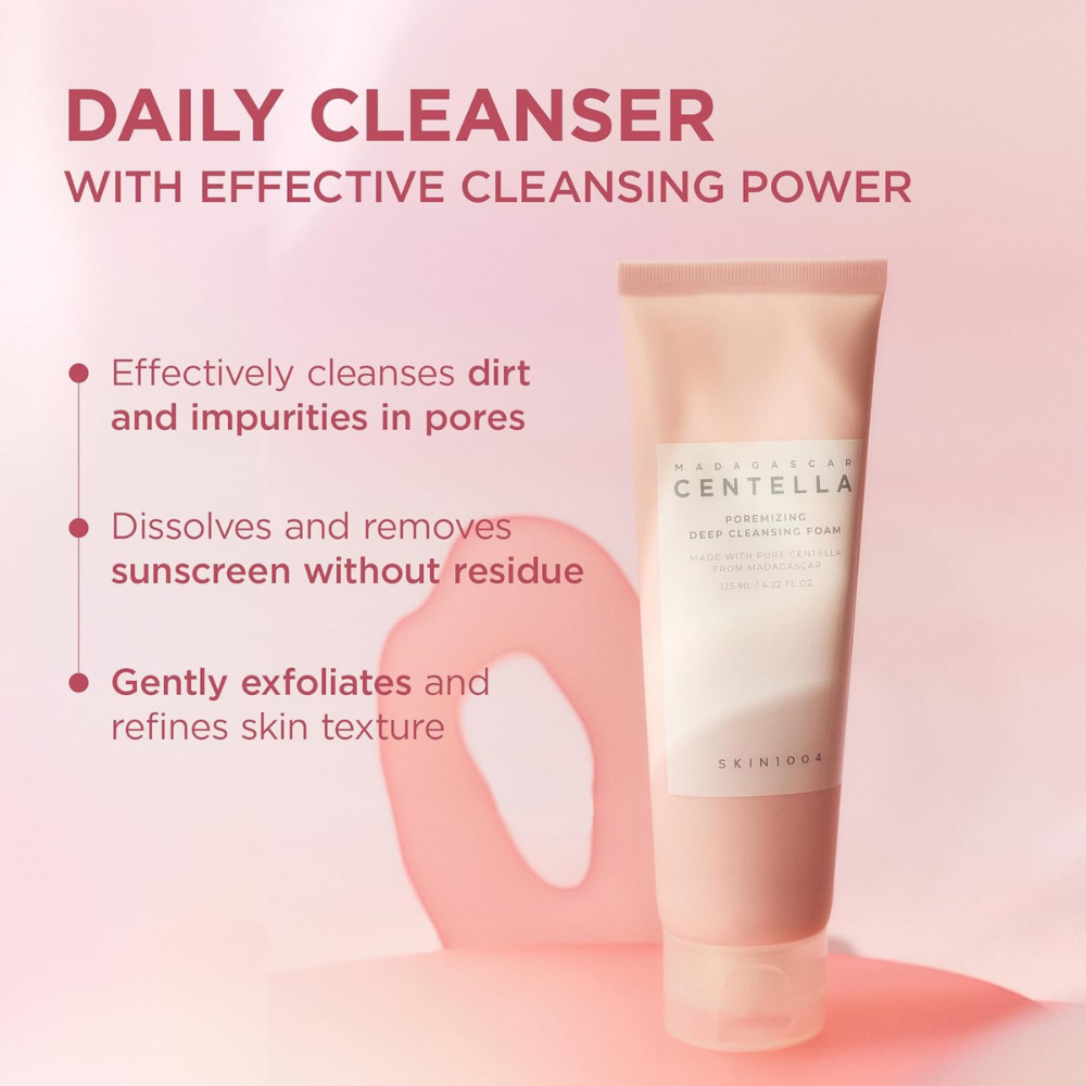 Madagascar Centella Poremizing Deep Cleansing Foam (125ml)