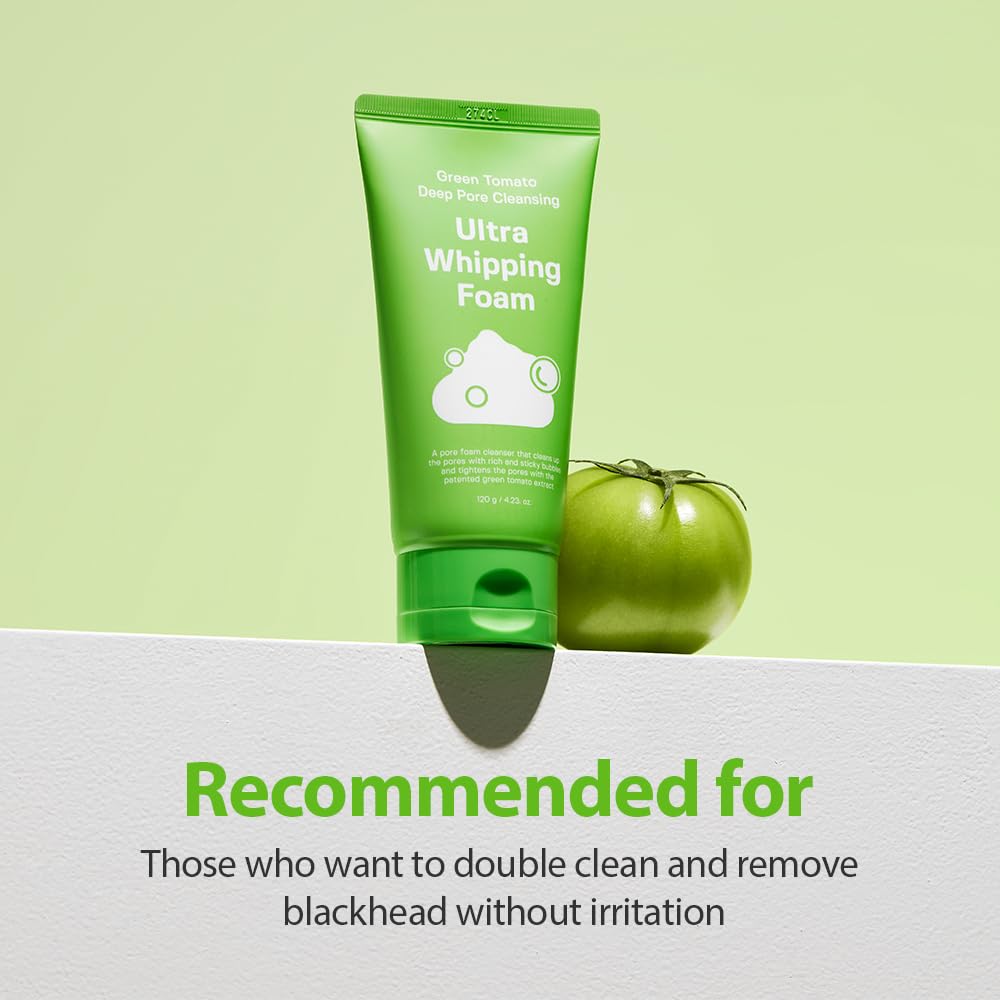 Green Tomato Deep Pore Double Cleansing Duo (200ml + 120g)
