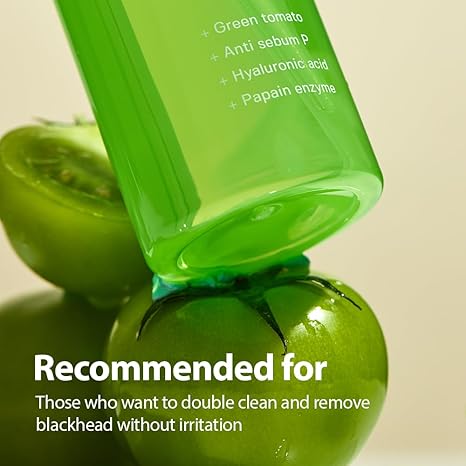 Green Tomato Deep Pore Double Cleansing Duo (200ml + 120g)